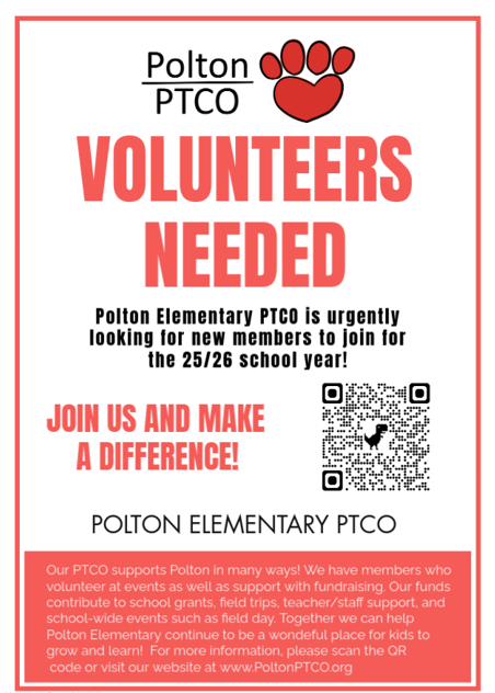  PTCO Members Needed
